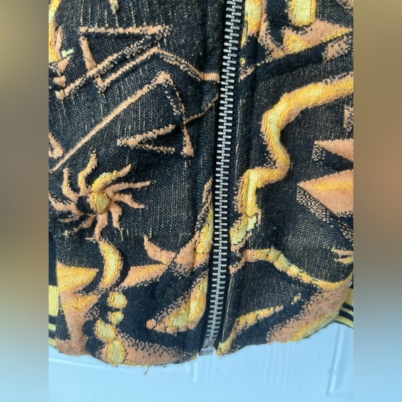 Zara JACQUARD BOMBER JACKET - Picture 9 of 15